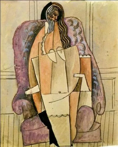 Qui a peint Femme en chemise dans un fauteuil ?