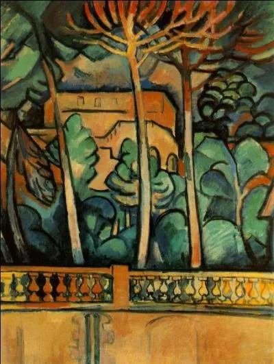 Qui a peint Terrasse de l'htel Mistral ?