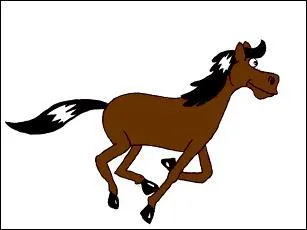 En 1948, dans la srie de cartoons  Mlodie Cocktail , entre un cow-boy, Pecos Bill, et sa monture ; comment s'appelle-t-elle ?