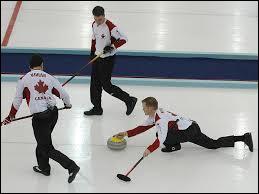 Le curling est un sport d'équipe pratiqué sur la glace avec des pierres en granite poli; quel est le but du curling ?