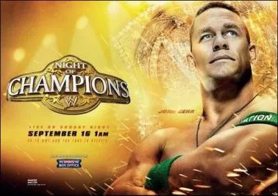 Quel tait le Main Event de Night Of Champions 2012 ?