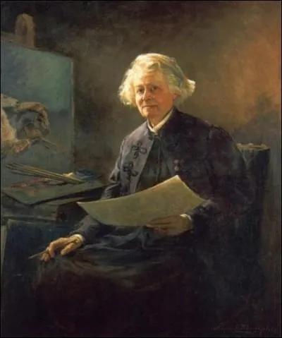 Quelle est cette artiste peintre, spcialise dans la peinture animalire, reprsente par Anna Klumk ?