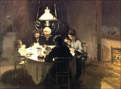 Qui a peint ce djeuner chez les Sisley ?