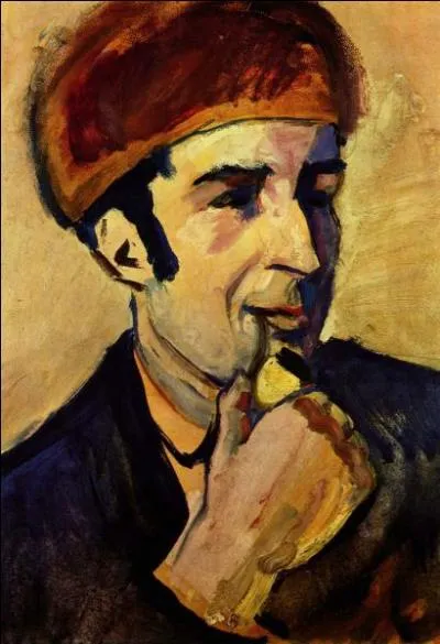 Qui a effectu ce portrait de Franz Marc ?