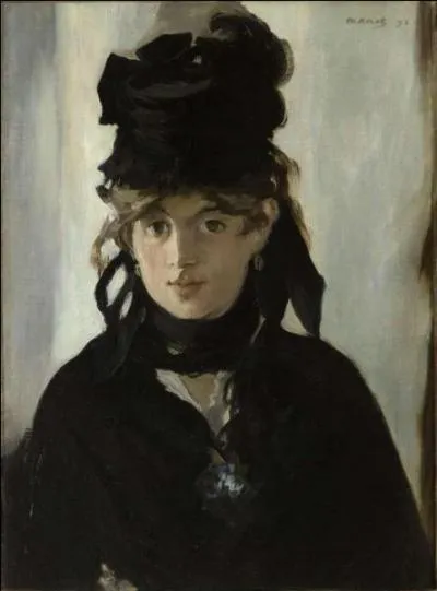 Qui est l'auteur de cette toile sur laquelle pose Berthe Morisot ?