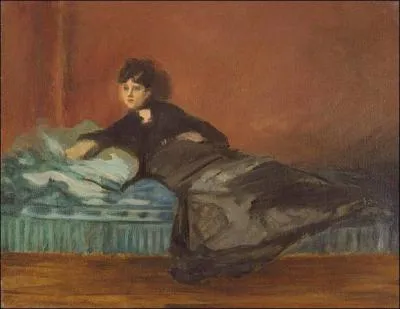Qui a peint Berthe Morisot sur un divan ?