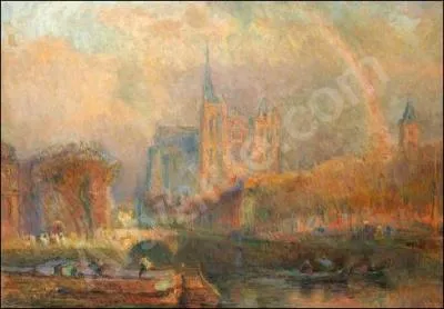 Arc-en-ciel aprs l'orage  Amiens.