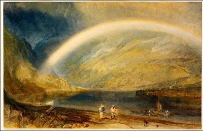 Arc-en-ciel, vue du Rhin.