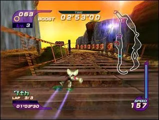 Quel est ce circuit issu de Sonic Riders ?