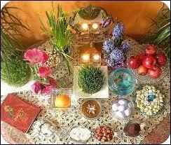 Quel est le nom de la fte du nouvel an Perse,  l'ore du printemps, se droulant sur 13 jours ?