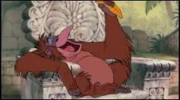 Dans quel film le roi Louie rgne-t-il sur le peuple des singes ?