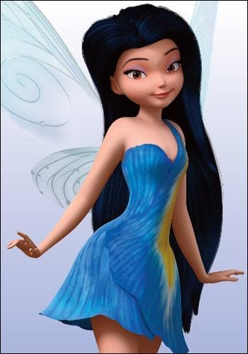 Cette Fe aux longs cheveux est l'amie de Clochette :