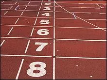 Quelle est la longueur rglementaire d'une piste d'athltisme ? 