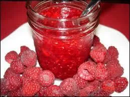 Veuillez traduire. Confiture de framboises :