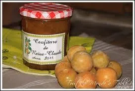 Veuillez traduire. Confiture de Reines-Claudes :