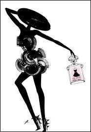 Subtil parfum, c'est  la petite robe noire  de :