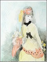 Compltez la chanson de Joe Dassin   Avec ta robe ... ... tu ressemblais  une aquarelle de Marie Laurencin 