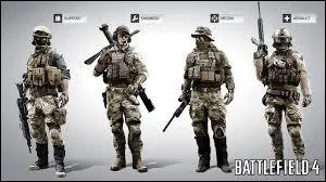 Combien y a-t-il de classes diffrentes dans Battlefield 4 ?