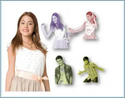 Dans la saison 1, comment s'appellent les deux garons convoitant Violetta ?