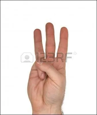 Quelle lettre de l'alphabet est ainsi reproduite ?