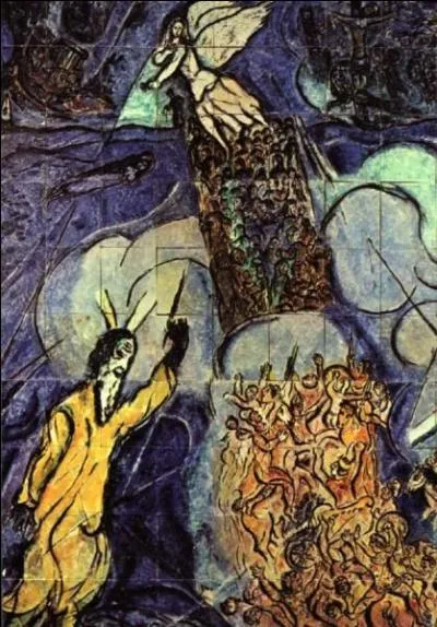 De retour en France en 1948, il s'installera en 49 dans le Sud de la France o il dcouvrira l'art de la cramique. Dans quelle glise peut-on admirer la cramique en photo  Le Baptistre  ?