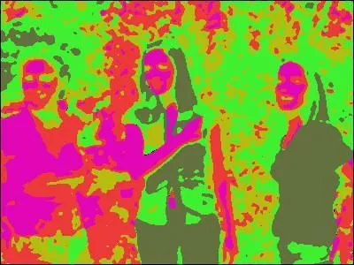 Qui est au centre de la photo ?