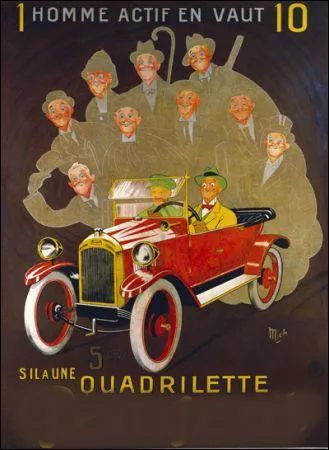 Pour quelle marque cette affiche fait-elle la promotion ?