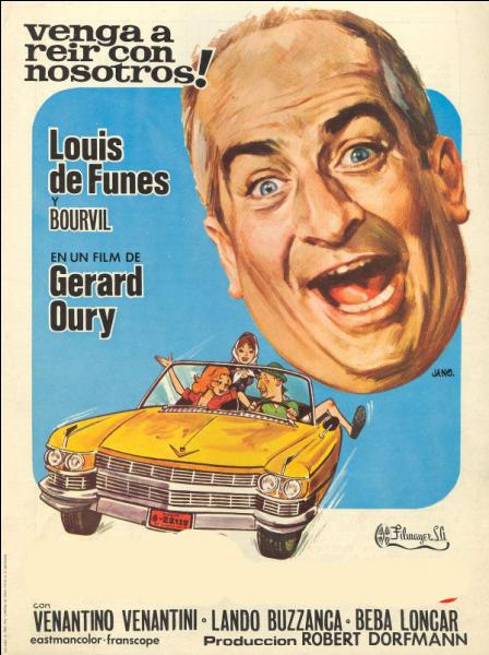 Vous avez reconnu l'affiche du Corniaud, quelle est la célèbre voiture utilisée dans ce film ?
