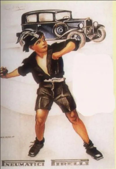 Pour quelle marque cette affiche fait-elle la publicité ?