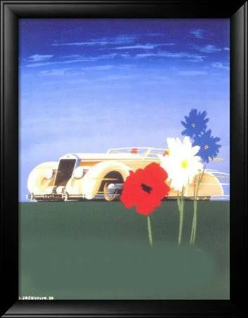 Quelle est la marque de cette automobile ancienne ?