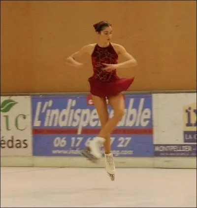 Comment s'appelle, en patinage artistique, un saut partant sur une carre extrieure avant et se terminant sur une carre extrieure arrire aprs une rotation d'un tour et demi dans l'espace ?