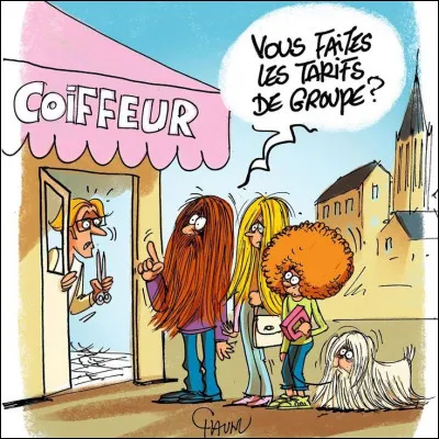 M et Mme Goudy, coiffeurs de profession, n'ont fait ni une ni deux, ils ont prénommé leur fille ...