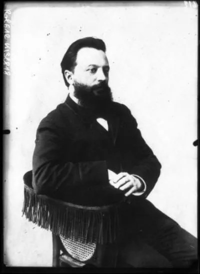 Une photo rare d'un champion pass (trouve sur le site de la BNF)