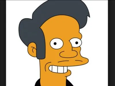 Comment s'appelle la personne qui travaille au Kwik-E-Mart ?