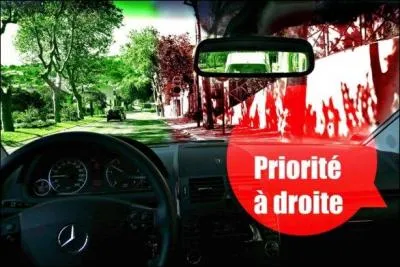 (Passe-droit) : ''La voiture aurait dû me laisser passer car j'étais propriétaire de droite.''