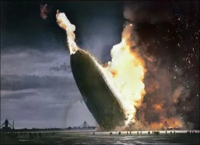 En quelle anne s'est cras le dirigeable Hindenburg ?