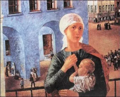 '1918  Ptrograd (Madone de Ptrograd)'