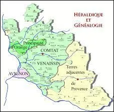 Charlemagne fonde dans les annes 800 le comt Orange pratiquement enclav dans le comtat Venaissin, situ dans la partie nord du dpartement actuel. Faisant partie du Saint-Empire romain germanique puis du royaume du Bourguignon, en 1181 elle se proclame autonome et devient la principaut d'Orange, mais quelle tait sa superficie ?