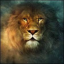 Comment s'appelle le lion que l'on voit dans tous les Narnia ?
