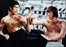Oeuvre cinmatographique mythique sortie en 1972, Bruce Lee et Chuck Norris en sont les inoubliables vedettes :