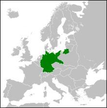 De quel tat allemand est-ce la carte ?