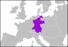 De quel tat allemand est-ce la carte ?