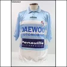 Quelle quipe a port ce maillot ?