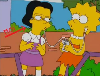 J'ai interprt la voix de Juliette dans l'pisode 9 de la saison 20 des Simpson :  Lisa the Drama Queen  ( Lisa la reine du drame ). Qui suis-je ?