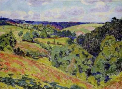 Qui a peint Paysage de la Creuse ?