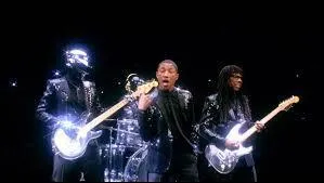 Vous avez sans doute vu ce clip du duo franais  Daft Punk  avec Pharrel Williams, vous rappelez-vous de la chanson chante dans ce clip ?