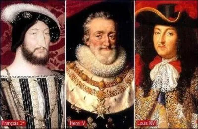 De nombreux rois se sont succd... sur le trne de France.