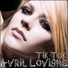 La chanteuse franco-canadienne Avril Lavigne a repris en version acoustique la chanson  Tik Tok , le premier single de _________ sorti en 2009.