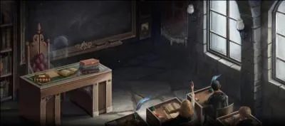 Harry Potter et Ron Weasley s'endorment toujours lors des cours d'histoire de la magie. Quelle est la particularit du professeur Binns, qui assure ce cours d'une voix monotone ?