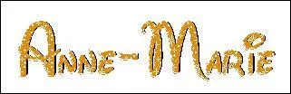 Mon second prnom est : Anne-Marie. Qui suis-je ?